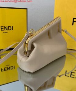 Replica Fendi FIRST Small Bag 8BP129 Light Pink Leather 2
