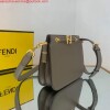 Replica Fendi Touch Brown leather Bag 8BT349 10