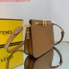 Replica Fendi Touch Grey leather Bag 8BT349 9