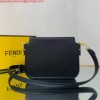 Replica Fendi Touch Black leather Bag 8BT349