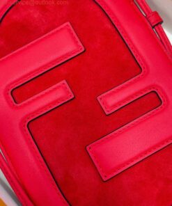 Replica Fendi 8526 Phone Shoulder Bag Red 2