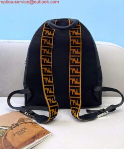 Replica Fendi Backpack Waterproof nylon 2250 Black