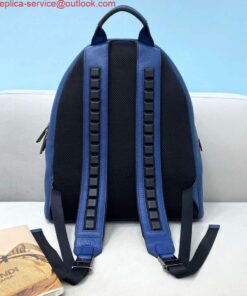 Replica Fendi Backpack Calfskin Leather 2263 Blue