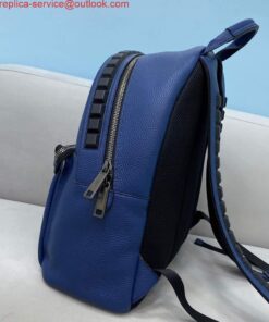Replica Fendi Backpack Calfskin Leather 2263 Blue 2