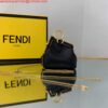 Replica Fendi Nano First Charm Shoulder Bag 7AS051 Dark Brown 9