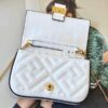 Replica Fendi 7AR844 Nano Baguette Charm Purple Nappa Leather 9