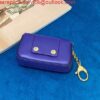 Replica Fendi 7AR844 Nano Baguette Charm Purple Nappa Leather