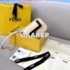 Replica Fendi 70213 Easy Baguette Leather Handbag White
