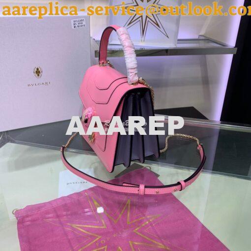 Replica Bvlgari Serpenti Forever Flap Cover Bag "Pop Wishes" 287559 Co 2