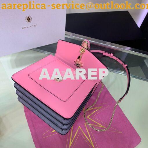 Replica Bvlgari Serpenti Forever Flap Cover Bag "Pop Wishes" 287559 Co 8