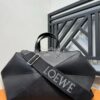 Replica Loewe Puzzle Fold Duffle in shiny calfskin B510PUB Oak 13