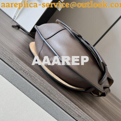 Replica Loewe Mini / Small Gate Dual bag in soft calfskin and jacquard 19