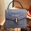 Replica Bvlgari Serpenti Forever Flap Cover Bag with Handle 284537 Bab