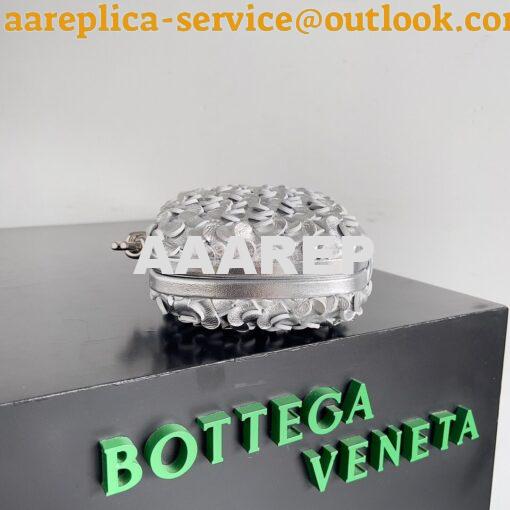 Replica Bottega Veneta BV Knot Minaudière clutch Laminated Intreccio L 6