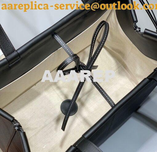 Replica Loewe Cushion Tote Bag 66025 Black 5