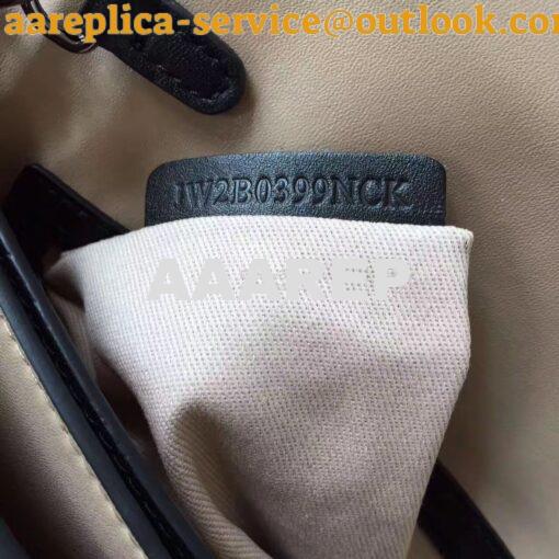 Replica Valentino Garavani Rockstud Black Flap Wristlet Clutch Bag 7
