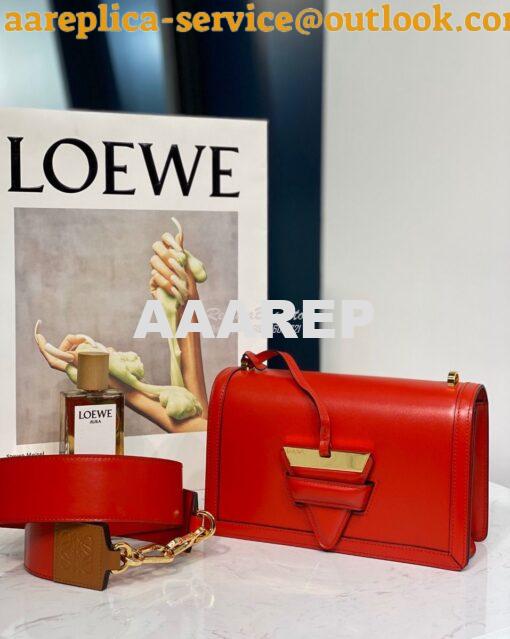 Replica Loewe Barcelona Bag 66014 Red 3