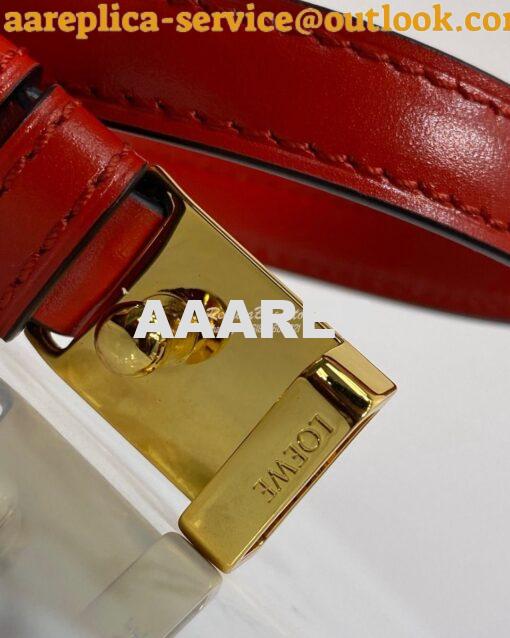 Replica Loewe Barcelona Bag 66014 Red 9