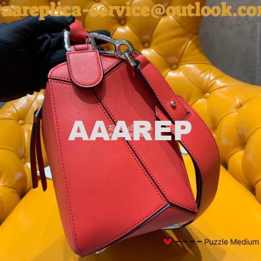 Replica Loewe Medium Puzzle Bag 63350 Red 4