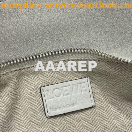 Replica Loewe Puzzle Small Bag 98895 White 9