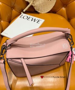 Replica Loewe Puzzle Small Bag 98895 Pink 2