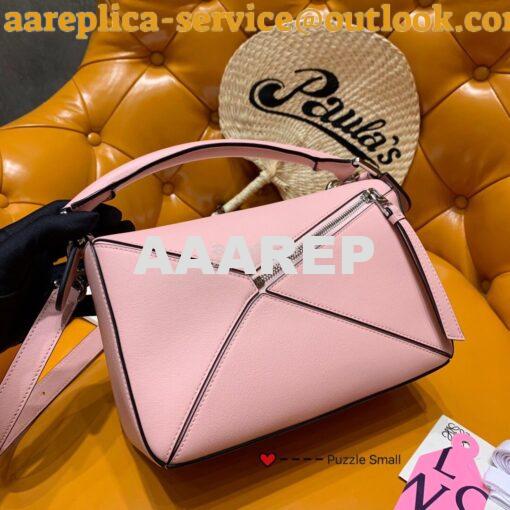 Replica Loewe Puzzle Small Bag 98895 Pink 3