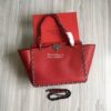 Replica Valentino Garavani Rockstud Rolling Tote Bag Red