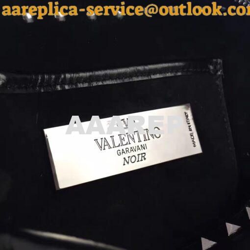 Replica Valentino Garavani Rockstud Rolling Noir Cross Body Bag with c 9