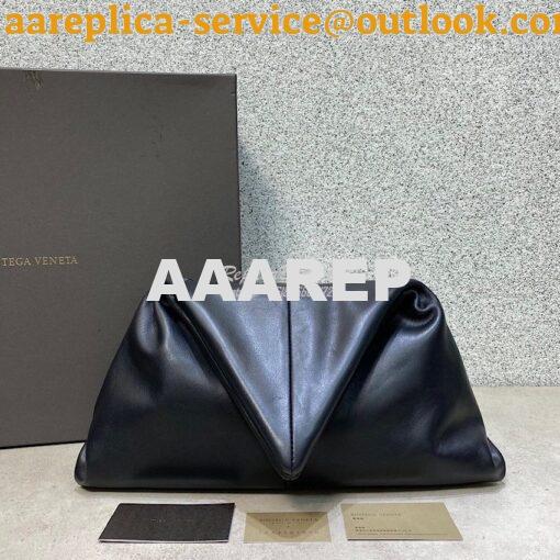 Replica Bottega Veneta Angular Clutch Bag 622712 Black