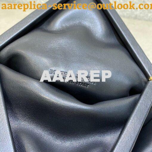 Replica Bottega Veneta Angular Clutch Bag 622712 Black 6