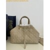 Replica Dior 30 Montaigne Avenue Bag in Powder Beige Box Calfskin M926 12