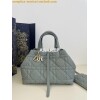 Replica Dior CD Signature Mini Bag Blue Oblique Jacquard S2209 11