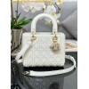 Replica Dior My ABCdior Lady Dior Bag M0538 Sand-Colored Cannage Lambs 9