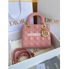 Replica Dior My ABCdior Lady Dior Bag M0538 Sand-Colored Cannage Lambs 8
