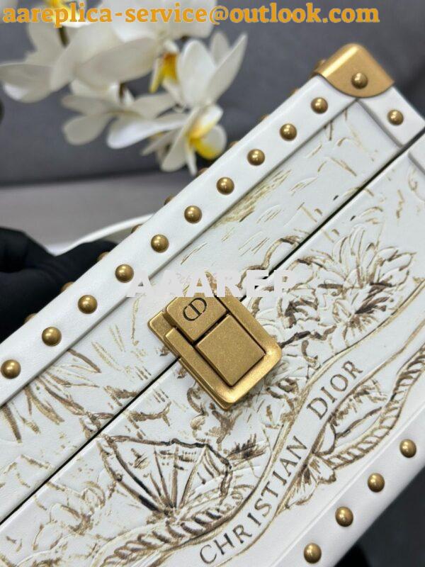 Replica Dior Cruise Limited Edition Small Trunk Gold multi-colour Rêve 3