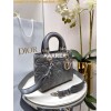 Replica Dior My ABCdior Lady Dior Bag Lambskin M0538 Natural 11