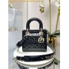 Replica Dior My ABCdior Lady Dior Bag Patent Calfskin M0538 White 11