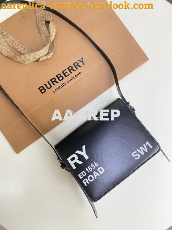 Replica Burberry Small Horseferry Print Coated Canvas Grace Bag 802609 6