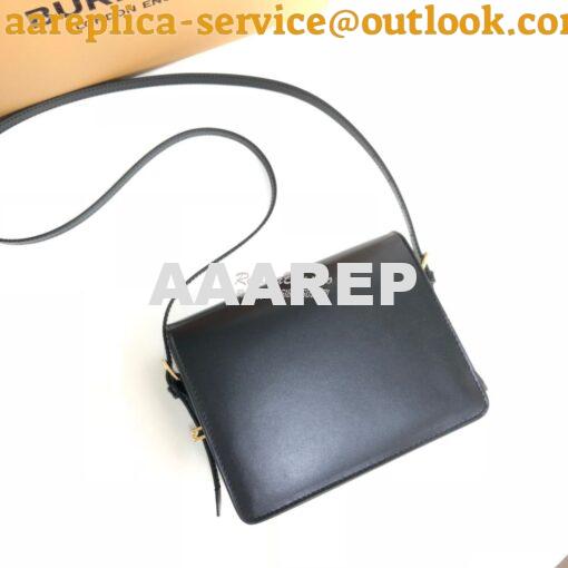 Replica Burberry Small Leather Grace Bag 80119721 Black 8