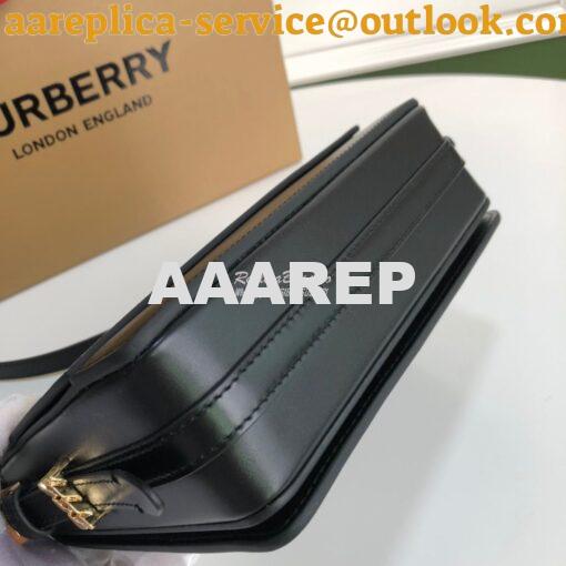 Replica Burberry Small Leather Grace Bag 80119721 Black 9