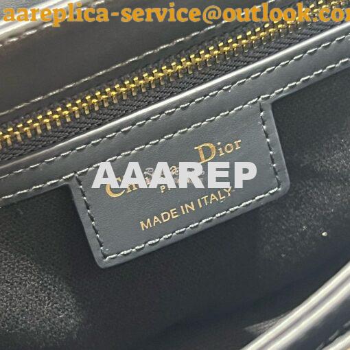 Replica Dior CD Signature Bag With Strap CD-Embossed Box Calfskin M928 7