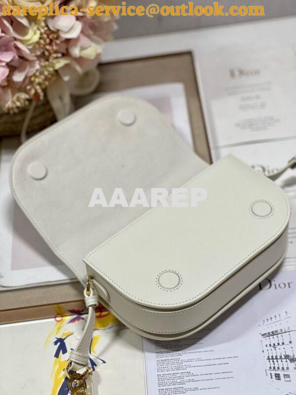 Replica Dior CD Signature Bag With Strap CD-Embossed Box Calfskin M928 6