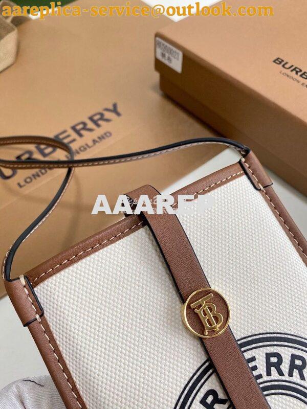 Replica Burberry canvas Phone Case with Strap 80267361 4