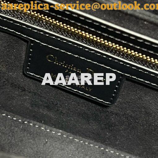 Replica Dior CD Signature Bag With Strap CD-Embossed Box Calfskin M928 9