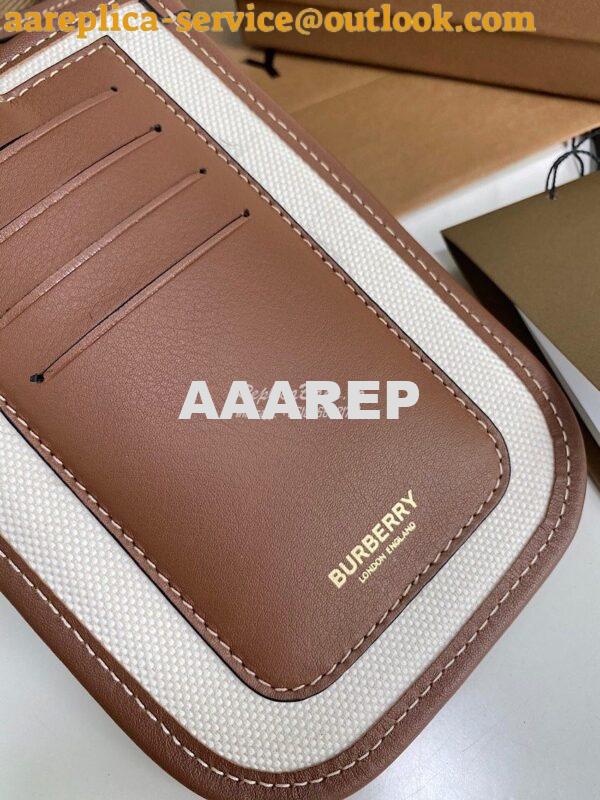 Replica Burberry canvas Phone Case with Strap 80267361 8