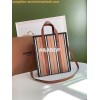 Replica Burberry Mini Monogram Stripe E-canvas Pocket Bag 80146151 14