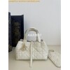Replica Dior Small Toujours Bag in Macrocannage Calfskin M2822O Latte