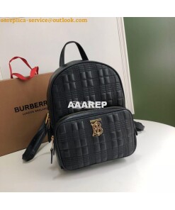 Replica Burberry Quilted Check Lambskin Backpack 80196011