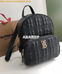 Replica Burberry Quilted Check Lambskin Backpack 80196011 2