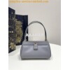 Replica Dior Small Lady Dior Patent Calfskin Bag All Black 9